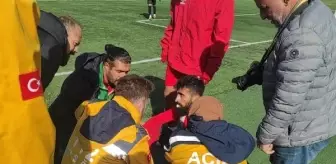 Bölgesel Amatör Lig Maçında Kumluca Belediyesporlu Futbolcunun Dişi Kırıldı