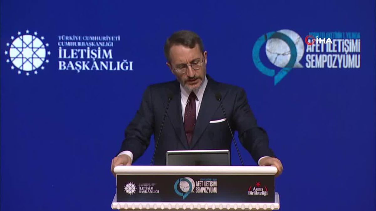 İletişim Başkanı Altun'dan dezenformasyon haber açıklaması