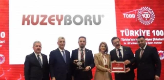 Kuzey Boru A.Ş. Türkiye'nin En Hızlı Büyüyen 100 Şirketi Arasında Yer Aldı