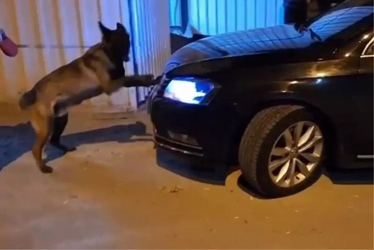 Kütahya'da Otomobilde 3 Kilo Kokain Ele Geçirildi