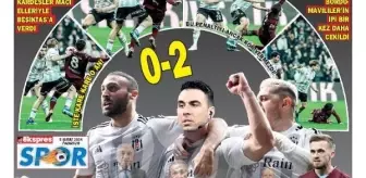 Trabzonspor Beşiktaş'a mağlup oldu ve 3. sırayı kaybetti