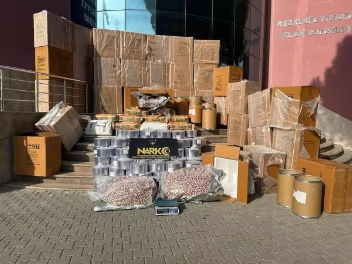 Manisa'da Uyuşturucu İmalathanesi Operasyonu: 7 Tutuklama