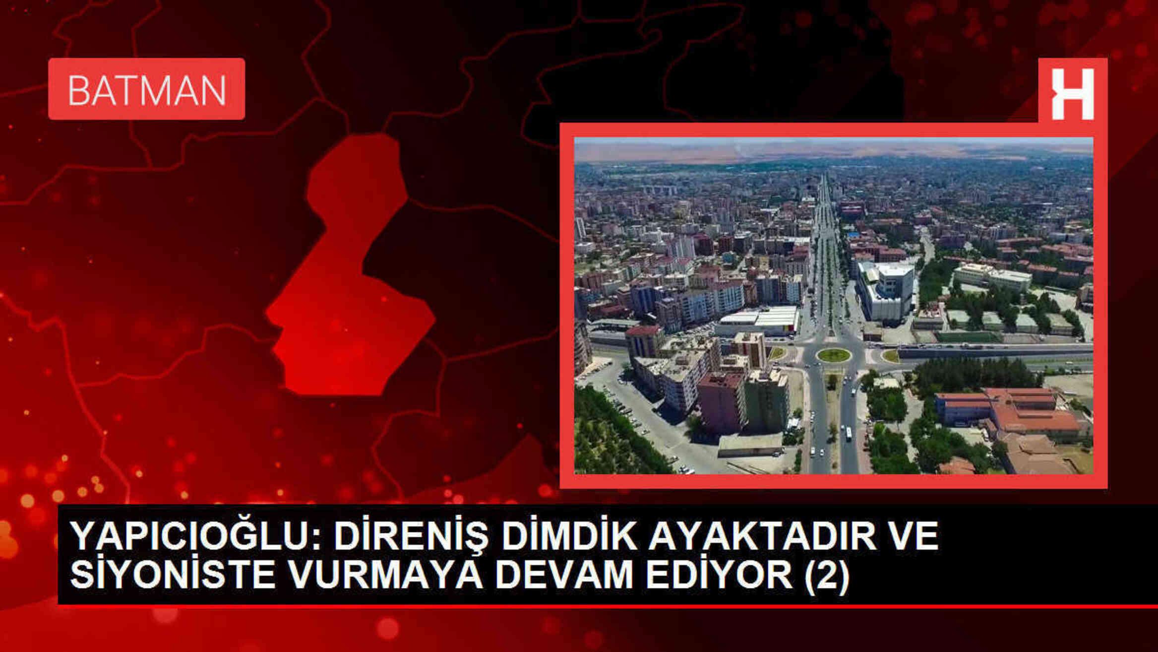 HÜDA PAR Batman Belediye Başkan Adaylarını Tanıttı