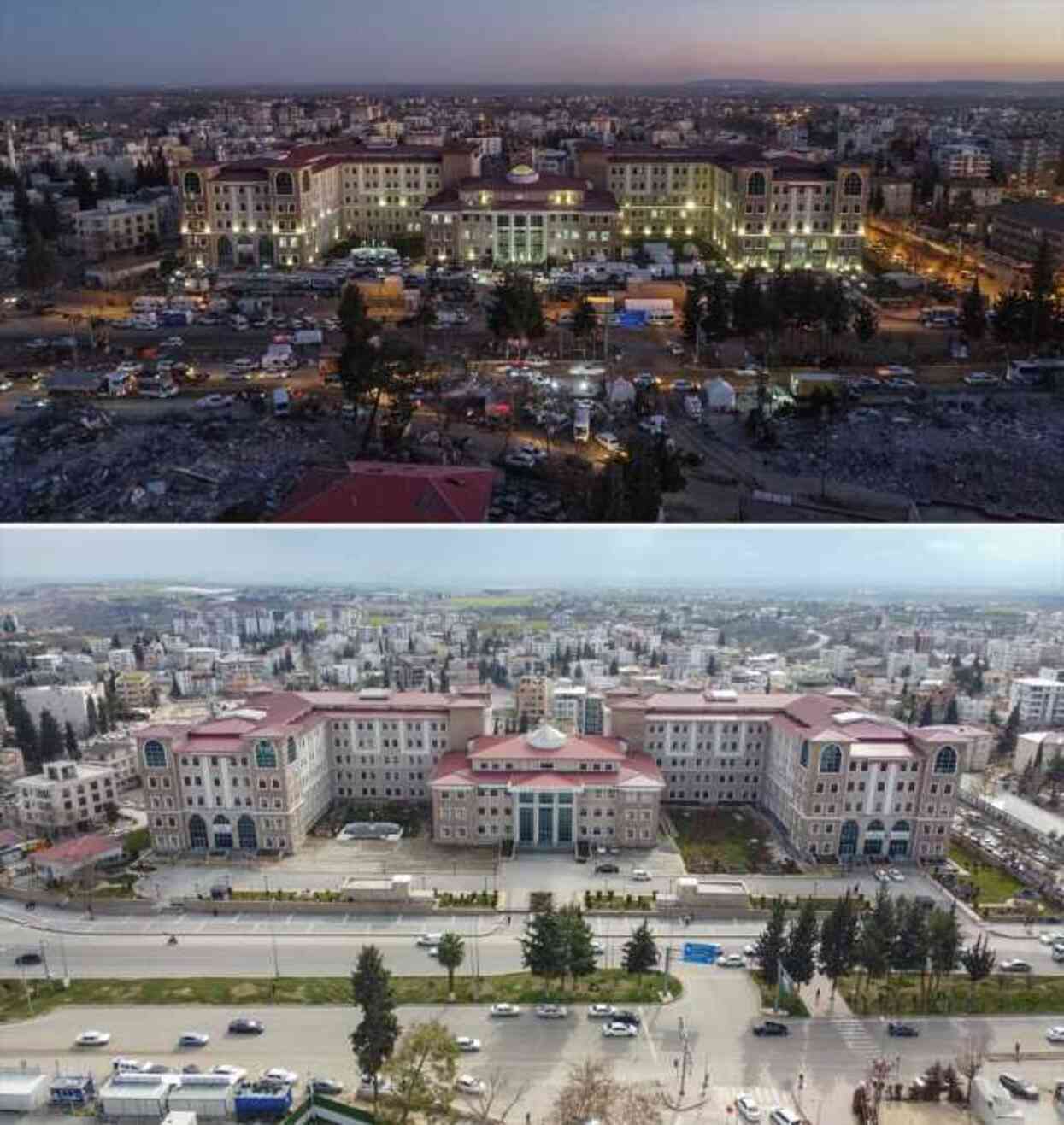 6 Şubat Depremi Fotoğrafları | 6 Şubat Depremi öncesi ve sonrası görselleri!