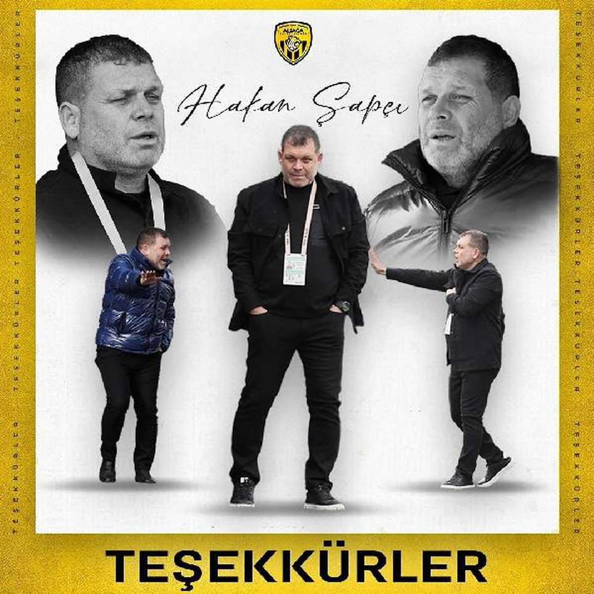 Aliağa Futbol'da Teknik Direktör Hakan Şapçı ile Yollar Ayrıldı