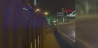 Ankara'da Otomobil Köprü Bariyerine Çarptı: 1 Ölü, 2 Yaralı