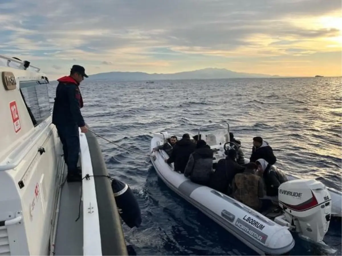 Bodrum'da 39 kaçak göçmen yakalandı