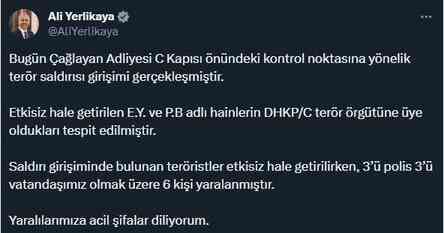 Çağlayan Adliyesi'nde silahlı çatışmada kaç ölü, kaç yaralı var? Çağlayan Adliyesi'nde son durum nedir?