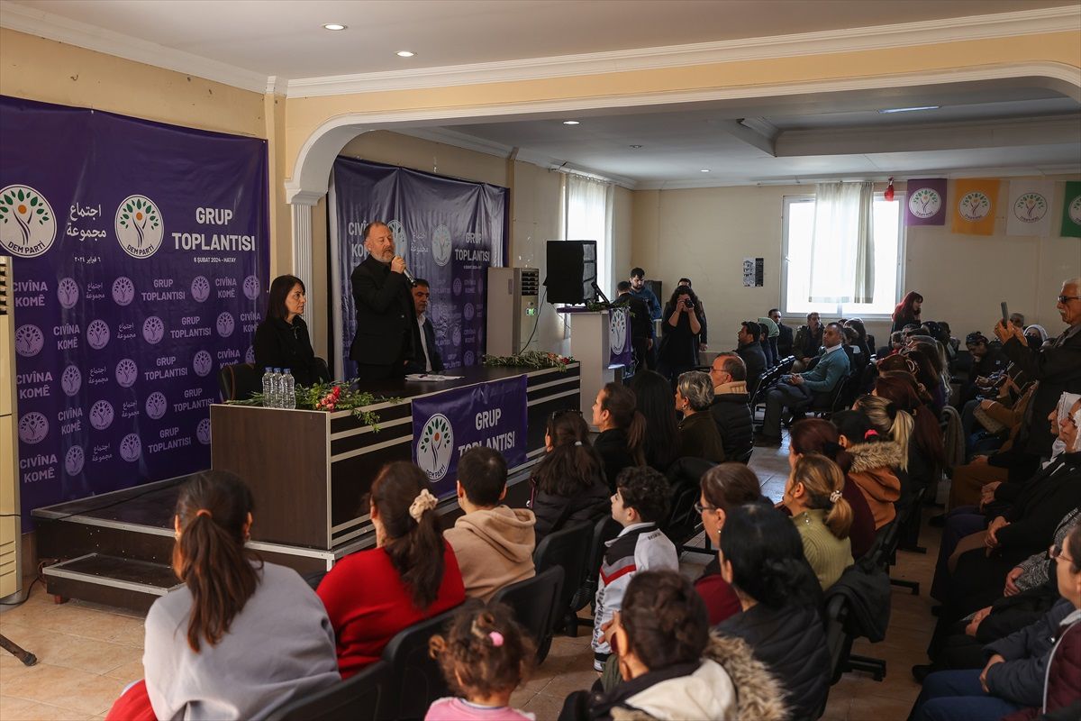 DEM Parti, Hatay'da Grup Toplantısı Gerçekleştirdi