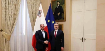 Dışişleri Bakanı Hakan Fidan, Malta Başbakanı Robert Abela ile bir araya geldi