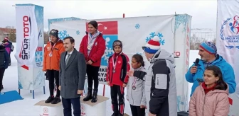 Erzurum'da Kayaklı Koşu 1. Etap Yarışları Sonuçlandı