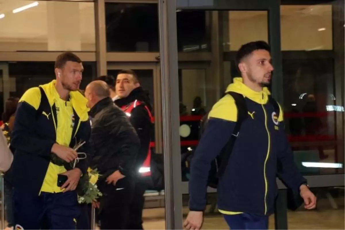 Fenerbahçe, Gaziantep FK maçı için Gaziantep'e geldi