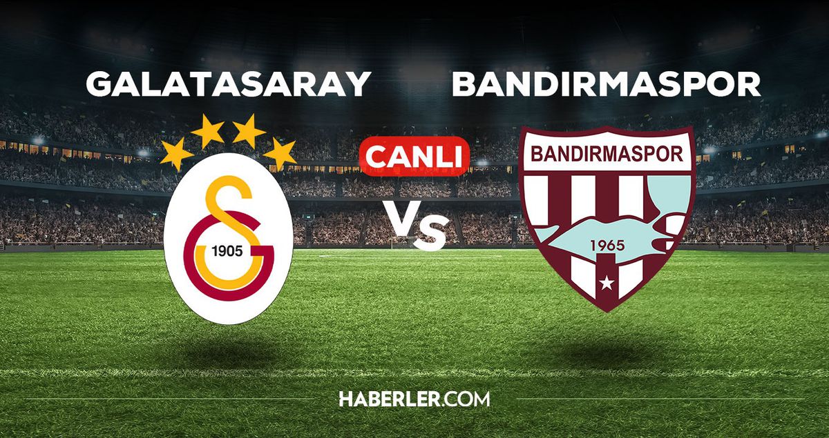 Galatasaray - Bandırmaspor maçı CANLI izle! 6 Şubat Galatasaray - Bandırmaspor maçı canlı yayın izle!