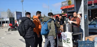 Gaziantep'te deprem anısına ücretsiz çorba ikramı