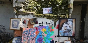 Hatay'da Depremin Birinci Yılında Sanatçılar Sergi Düzenledi
