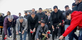 Hatayspor, depremde kaybedilen futbolcusunu anma etkinliği düzenledi