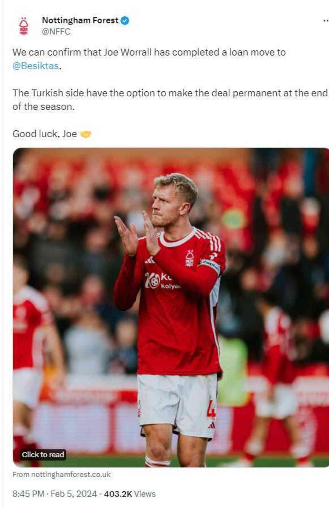 Joe Worrall kimdir? Beşiktaş'ın yeni stoperi kim?