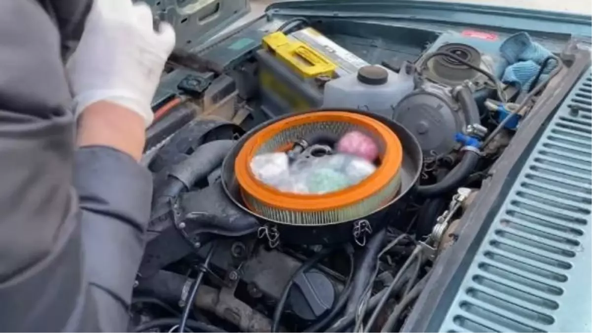 Konya'da Otomobilde ve Evde Uyuşturucu Hap Ele Geçirildi
