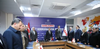Şanlıurfa'da Kahramanmaraş depremi anma toplantısı düzenlendi
