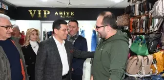 Hakan Tütüncü, Antalya'da esnaf ziyaretleri gerçekleştirdi