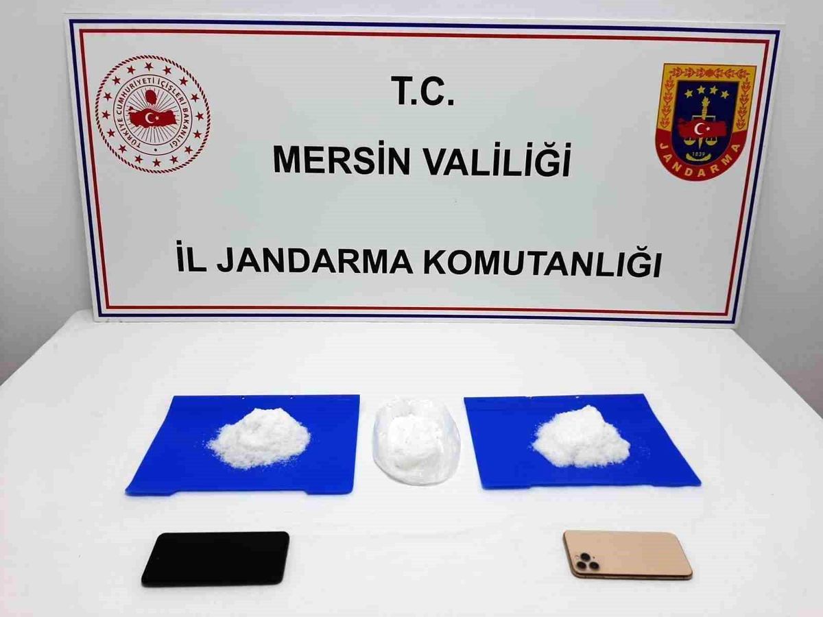 Mersin'de Uyuşturucu Operasyonu: 1 Kilo 23 Gram Metamfetamin Ele Geçirildi