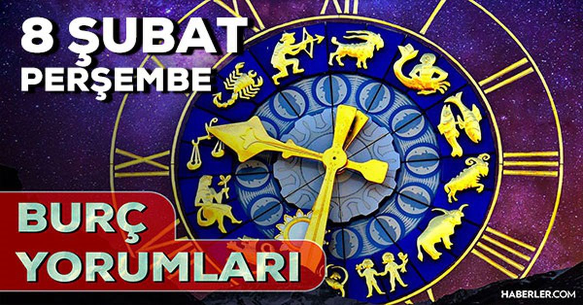 8 Şubat 2024 Günlük Burç Yorumları: 8 Şubat Perşembe burç yorumları! AŞK, EVLİLİK, SAĞLIK, KARİYER burç yorumları! Yarın burçları neler bekliyor?