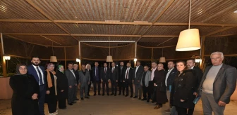 Cumhur İttifakı Tekirdağ Büyükşehir Belediye Başkan Adayı Cüneyt Yüksel Muhtarlarla Buluştu