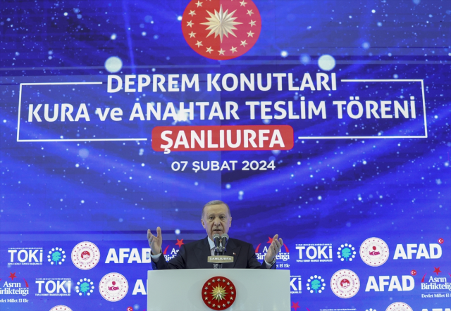 Cumhurbaşkanı Erdoğan: Şanlıurfa'da 1314 deprem konutunun anahtar teslimini yaptık