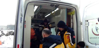 Kars'ta köylerde mahsur kalan 4 hasta ekiplerce kurtarıldı