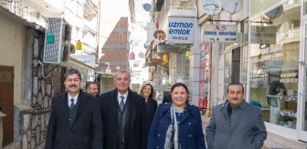 AK Parti Kırşehir İl Başkanı ve Milletvekili Esnafı Ziyaret Etti