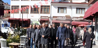 MHP Genel Başkan Yardımcısı Yaşar Yıldırım Nallıhan'da Esnafı Ziyaret Etti