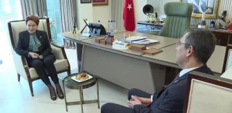 CHP Genel Başkanı Özgür Özel, Meral Akşener'e taziye ziyaretinde bulundu