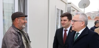 Sivas Valisi Yılmaz Şimşek, Doğanşehir'i ziyaret etti