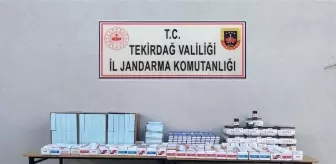 Tekirdağ'da uyuşturucu operasyonunda 3 şüpheli gözaltına alındı