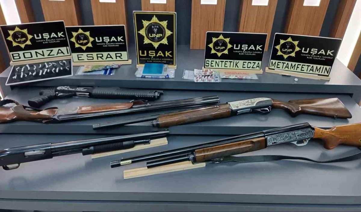 Uşak'ta Sokak Satıcılarına Operasyon: 10 Kişi Gözaltına Alındı
