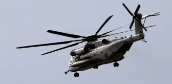 ABD ordusuna ait helikopter düştü: 5 asker hayatını kaybetti