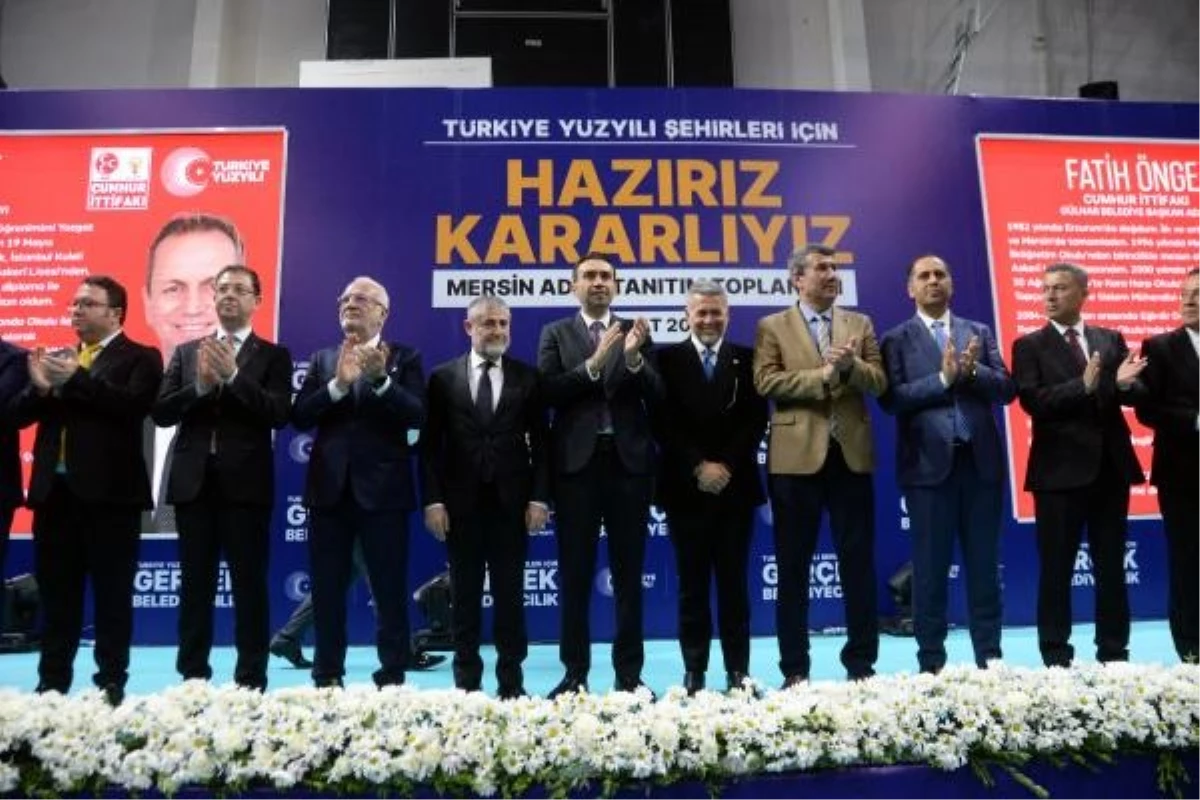 Mersin'de Cumhur İttifakı Belediye Başkan Adayları Tanıtıldı - Haberler