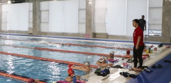 Down sendromlu milli yüzücüler Trisome Oyunları için hazırlanıyor