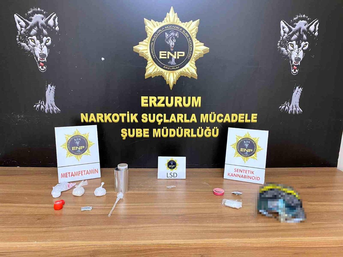 Erzurum'da Uyuşturucu Operasyonu: İki Şüpheli Yakalandı