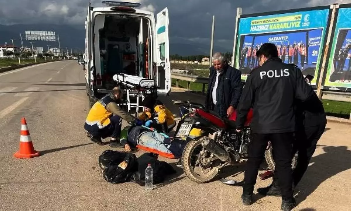 İslahiye'de aynı kavşakta meydana gelen iki kaza