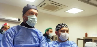 Karabük Eğitim ve Araştırma Hastanesi'nde felç riski taşıyan hastalara ameliyatsız stent uygulandı