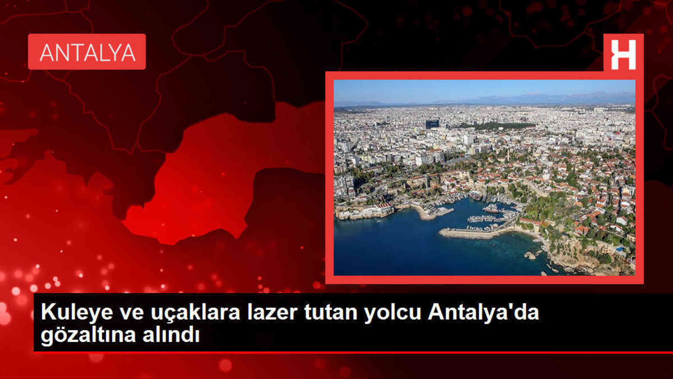 Pegasus Uçağında Lazer Tutma Olayı