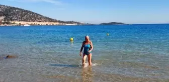 Mersin'de İlginç Hava Durumu: Deniz ve Kar Aynı Anda