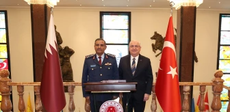 Milli Savunma Bakanı Yaşar Güler, Katar Genelkurmay Başkanı Al-Nabet'i kabul etti