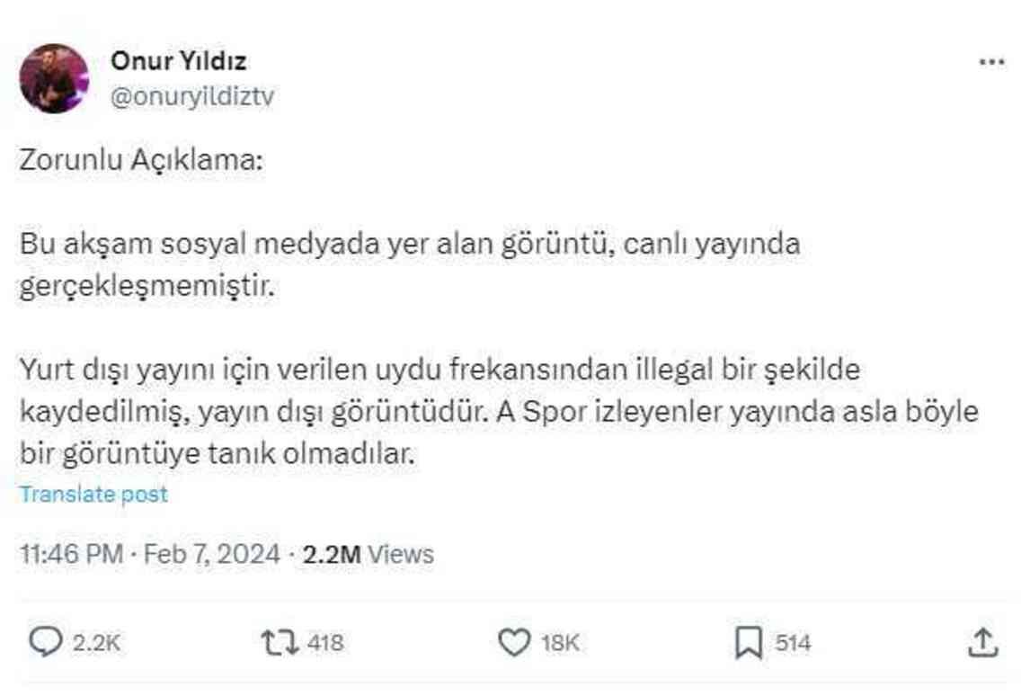 Spiker Onur Yıldız kimdir, kaç yaşında? Spiker Onur Yıldız canlı yayında fena yakalandı! Spiker Onur Yıldız kimdir, kaç yaşında? Spiker Onur Yıldız canlı yayında fena yakalandı!