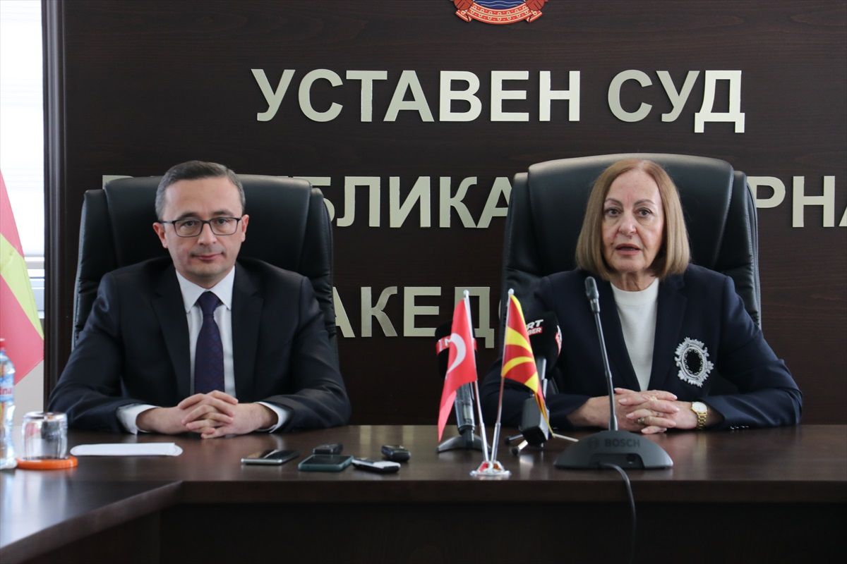 TİKA, Kuzey Makedonya Anayasa Mahkemesine Teknolojik Ekipman Hibe Etti