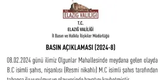 Elazığ'da Fizyoterapi Teknikerini Öldüren Şüpheli Yakalandı