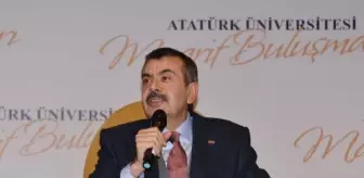 Milli Eğitim Bakanı Yusuf Tekin, Atatürk Üniversitesi'nde konuştu