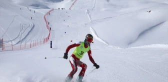 Hakkari'de düzenlenen Alp disiplini yarışları sona erdi