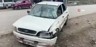 Osmaniye'de kontrolden çıkan otomobil takla attı: 1 yaralı